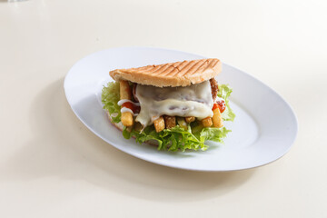 Fast Food Cheeseburger