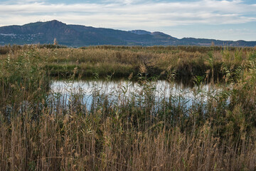 landscape mountains and water Europe