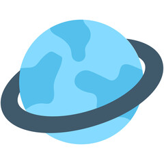 
Table Globe Flat Vector Icon
