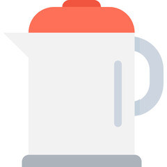 
Electric Kettle Flat Vector Icon
