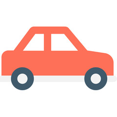 Car Flat Vector Icon