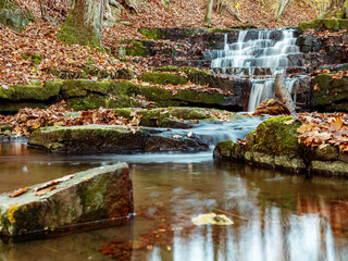 Wasserfall bei Nürtingen, Baden-Württemberg