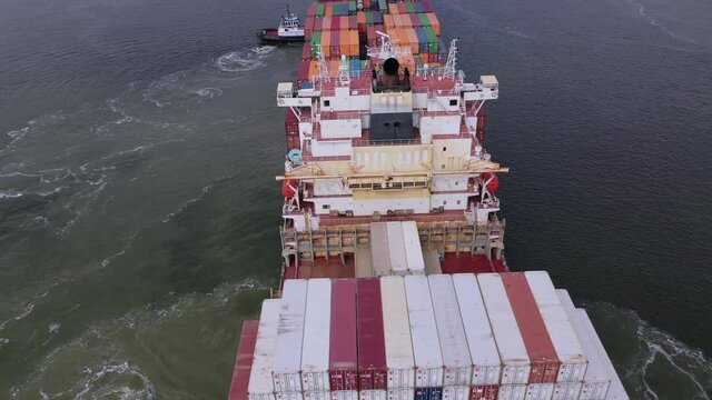 Cargo Merchant ship heading in to Barbour Terminal in LaPorte, Texas