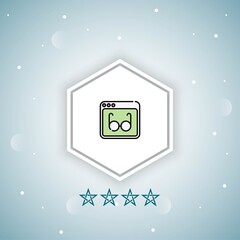     impairment vector icon modern