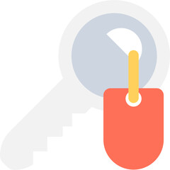 
Key Flat Vector Icon
