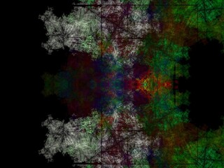 Imaginatory fractal background Image