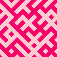 Abstract Geometric Pattern generative computational art illustration