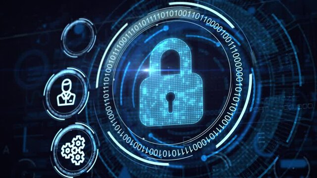 Cyber security data protection business technology privacy concept