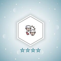     cloning vector icon modern