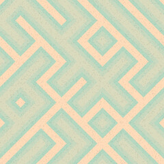 Abstract Geometric Pattern generative computational art illustration