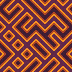 Abstract Geometric Pattern generative computational art illustration