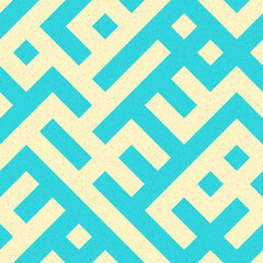 Abstract Geometric Pattern generative computational art illustration