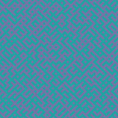 Abstract Geometric Pattern generative computational art illustration