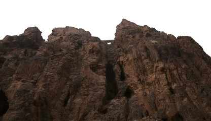 Gran Canaria, landscapes along the hiking route around the ravine Barranco Hondo, The Deep Ravine...