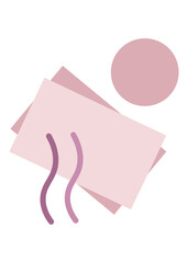 Abstract geometric composition