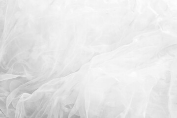 White fabric nylon background