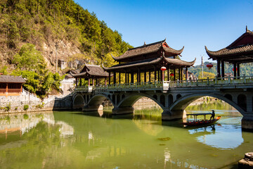  Beautiful scenery of Fenghuang ancient town