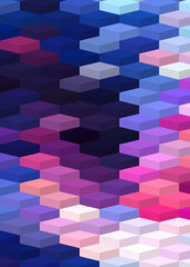 Obraz premium Abstract Colorful Geometrical Artwork Poster,Abstract Graphical Art Background Texture,Modern Conceptual Art,Synthwave Aesthetic Poster Print,3D Rendering,3D Illustration,Gift for Him, Gift for Her