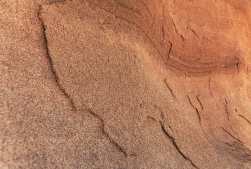 Gran Canaria, amazing sand stone erosion figures in ravines on Punta de las Arenas cape on the western part of the island, also called Playa de Artenara
