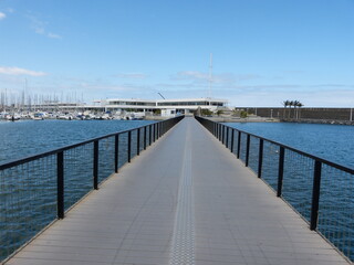 Obraz premium pier in the sea