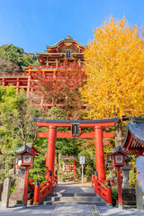 秋の祐徳稲荷神社　佐賀県鹿島市　Autumn Yutokuinari Shrine Saga-ken Kashima city