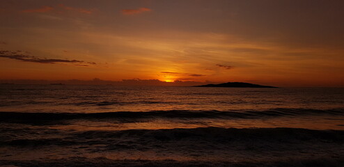 Sunrise at the beach