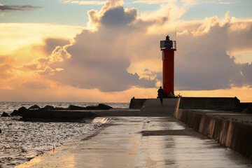 Mangalsala lighthouse, Riga