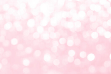 Fototapeta na wymiar Pink defocused glittery background design