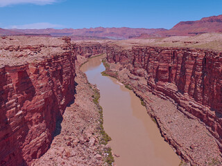 Colorado River, Navajo Bridge, Grand Canyon, Arizona