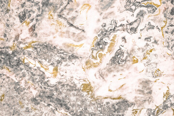 Gray and gold marble textured background