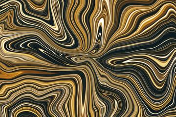 Abstract bright black gold background
