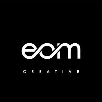 EOM Letter Initial Logo Design Template Vector Illustration