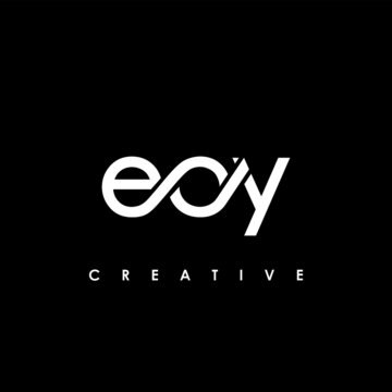 EOY Letter Initial Logo Design Template Vector Illustration