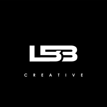 LBB Letter Initial Logo Design Template Vector Illustration