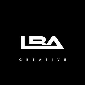 LBA Letter Initial Logo Design Template Vector Illustration