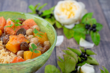 Légumes d'automne en cousous
