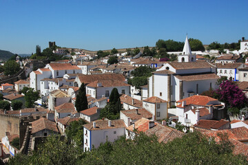 Kleinstadt Óbidos in der portugiesischen Region Centro