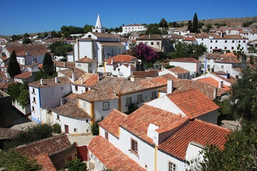 Kleinstadt Óbidos in der portugiesischen Region Centro