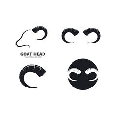 abstract Goat icon vector illustrtion