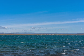 Obraz premium Landscape on the Patagonian Atlantic coast in Argentina