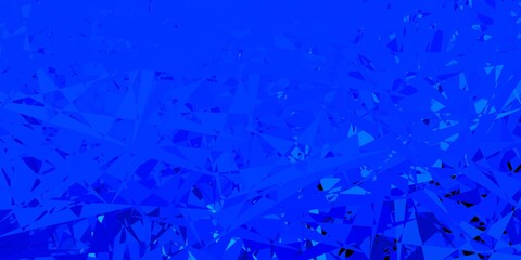 Light blue vector backdrop with triangles, lines.