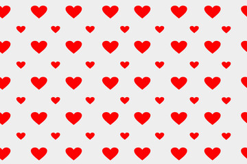 Vector illustration of Valentine Pattern