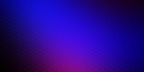 Obraz premium Dark Blue, Red vector background with rectangles.
