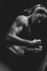 Andrea Training gym