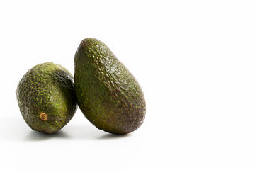 Avocado On White Background