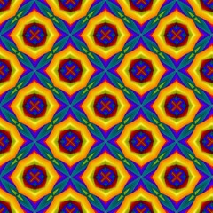 Seamless texture. symmetrical mosaic elements allover ornament. Print block for apparel textile, brocade dress fabric.texture for the site.