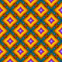 Seamless texture. symmetrical mosaic elements allover ornament. Print block for apparel textile, brocade dress fabric.texture for the site.