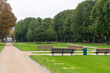 Parc du Cinquantenaire or Jubelpark in Brussels, Belgium