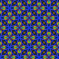 Seamless texture. symmetrical mosaic elements allover ornament. Print block for apparel textile, brocade dress fabric.texture for the site.