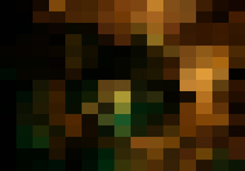 Abstract Dark Brown geometric Background, Creative Design Templates. Pixel art Grid Mosaic, 8 bit vector background.